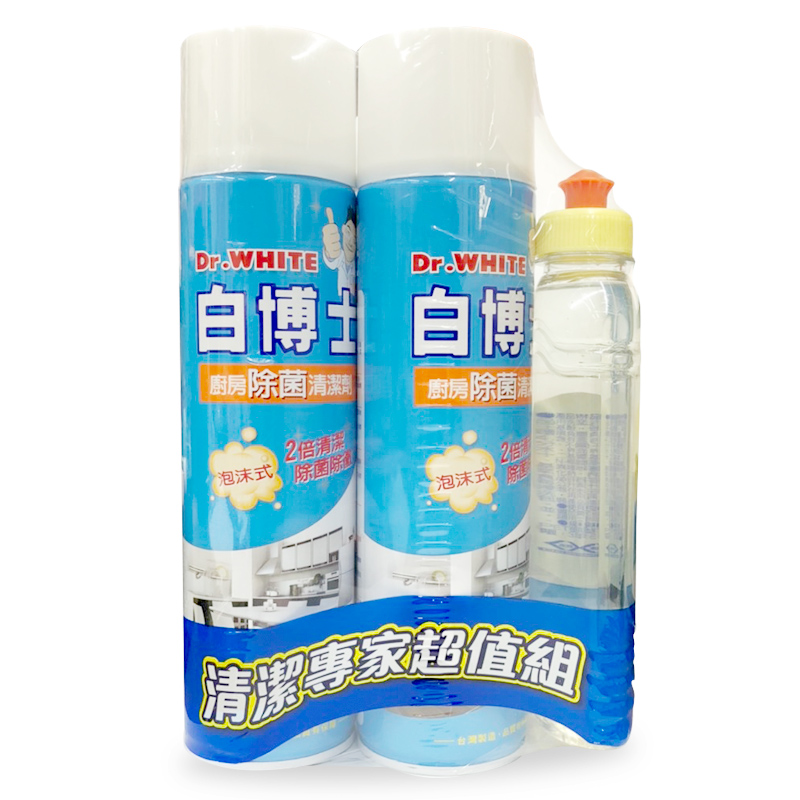 白博士廚房除菌清潔劑2入組