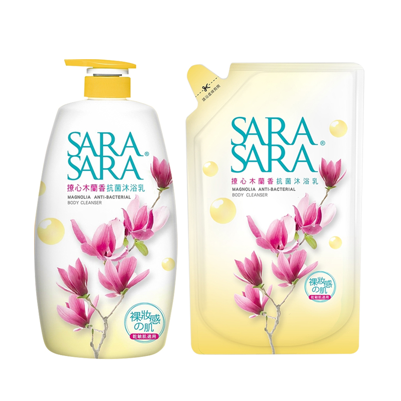 SARA SARA 莎啦莎啦 撩心木蘭香抗菌沐浴乳
