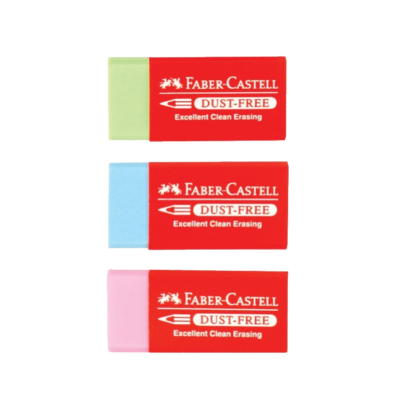 FABER-CASTELL輝柏 超潔淨彩色黏削橡皮擦
