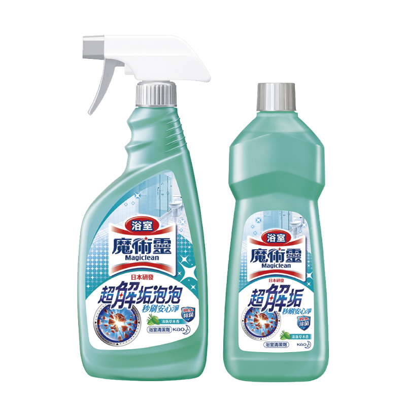 【魔術靈】浴室清潔劑500ml-清新草本香