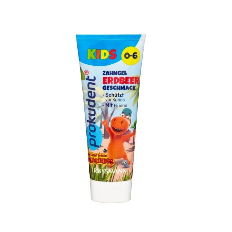 Prokudent 0-6歲適用草莓味兒童牙膏75ml