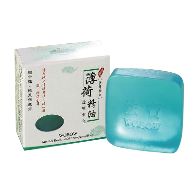 法寶透明素皂60g-薄荷精油