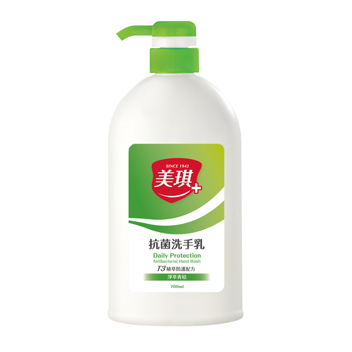 美琪天然T3抗菌洗手乳700ml-淨萃青桔