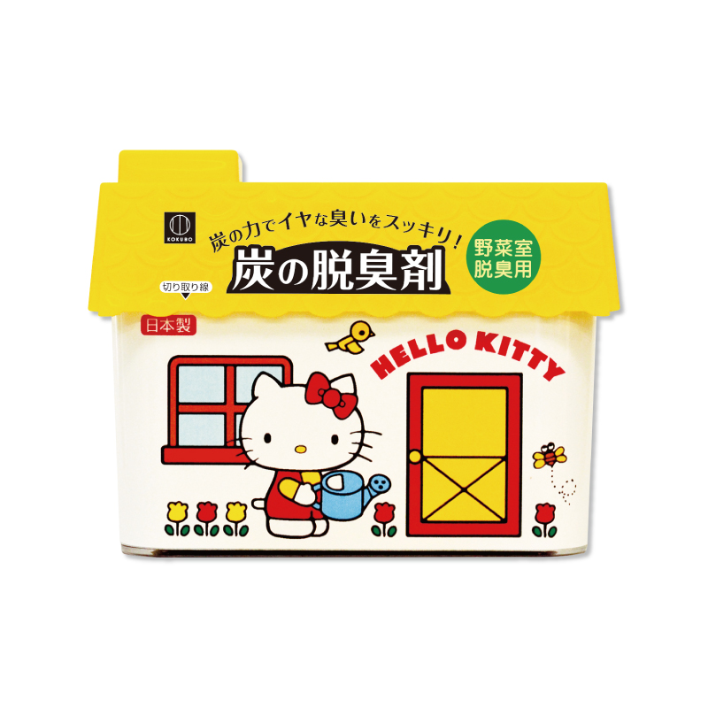KOKUBO小久保 Hello Kitty冰箱除臭劑-蔬果室