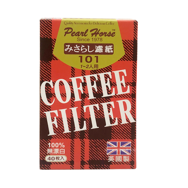 寶馬牌 咖啡濾紙（100％無漂白）1-2人用