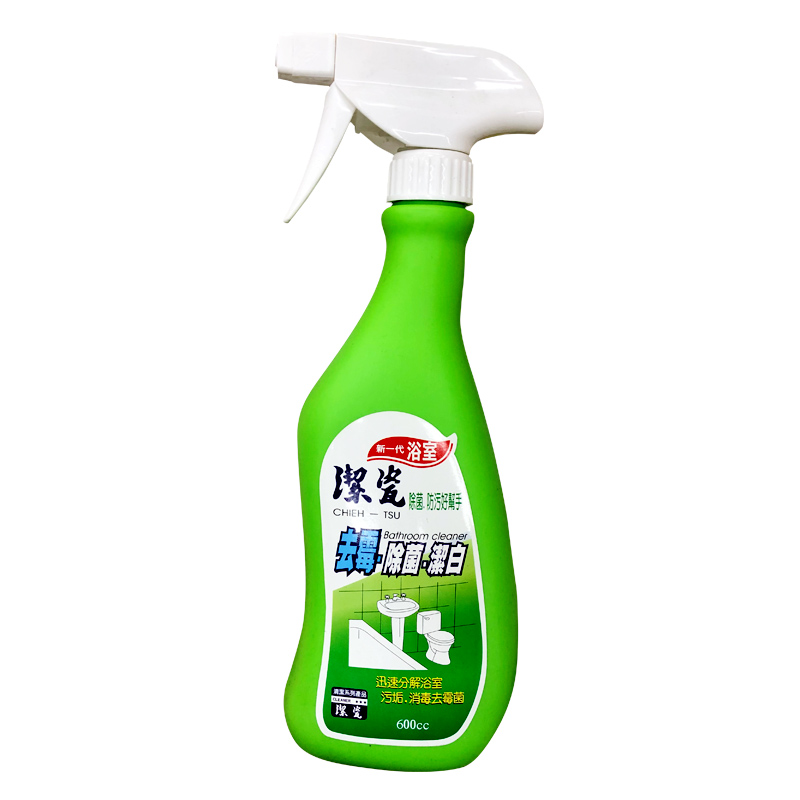 【潔瓷】浴室抗菌防汙劑 600cc