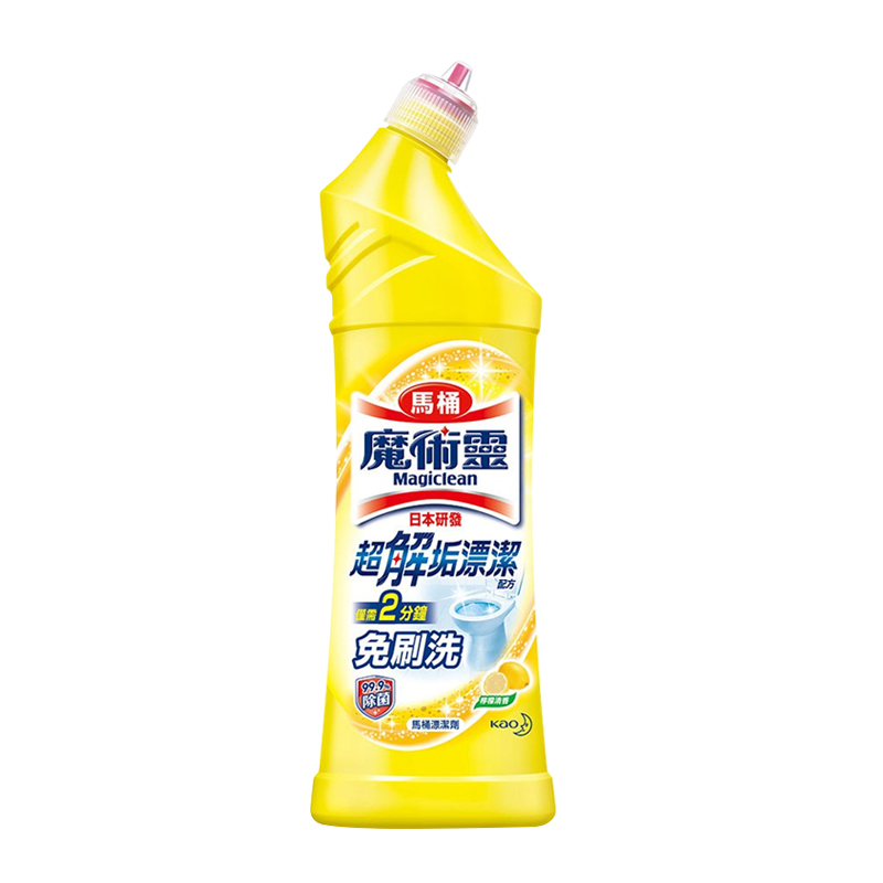 【魔術靈】超解垢漂潔馬桶清潔劑500mL-檸檬清香