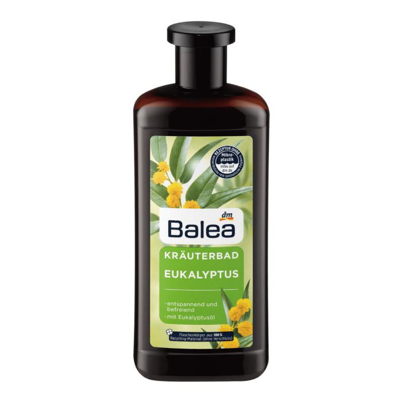 Balea 沐浴泡澡精油露500ml - 尤加利-即期