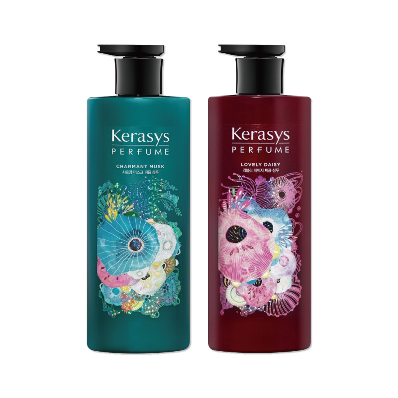 韓國KERASYS 可瑞絲香氛洗髮精600ml - （知性麝香/魅力雛菊）