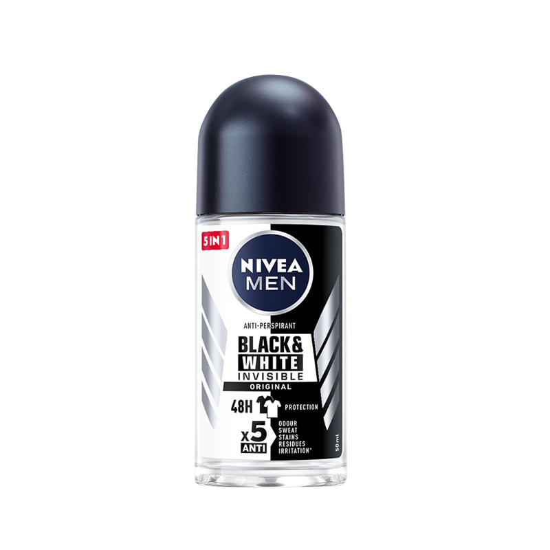 【Nivea妮維雅】男士止汗爽身乳液50ML-無印乾爽