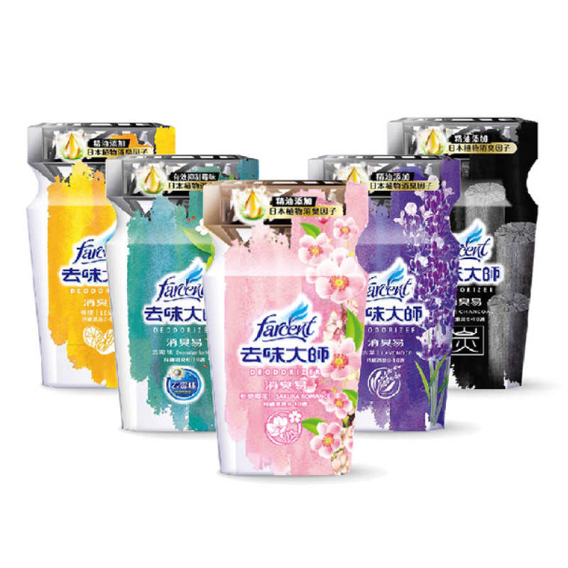【去味大師】消臭易350ml-備長炭/薰衣草/去霉味/檸檬/粉戀櫻花