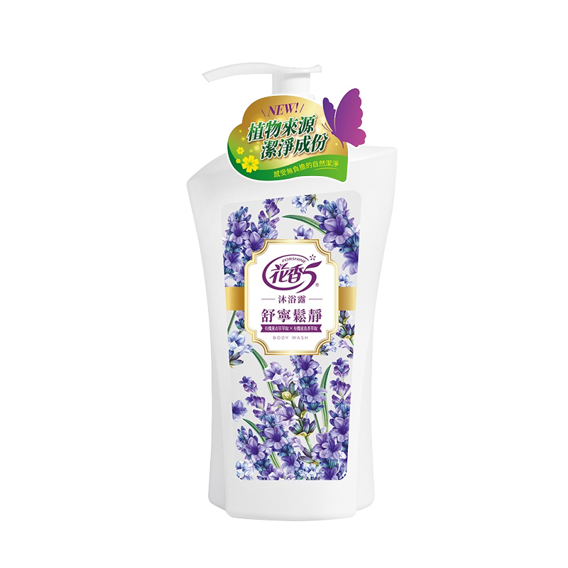 【脫普】花香5沐浴乳1000mL-舒寧鬆靜