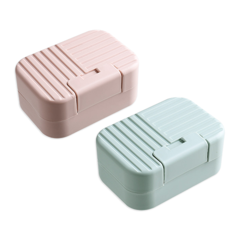 旅行可扣式肥皂盒（顏色隨機出貨）