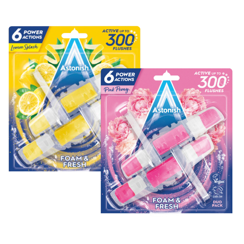 【Astonish】馬桶芳香清潔掛40gx2