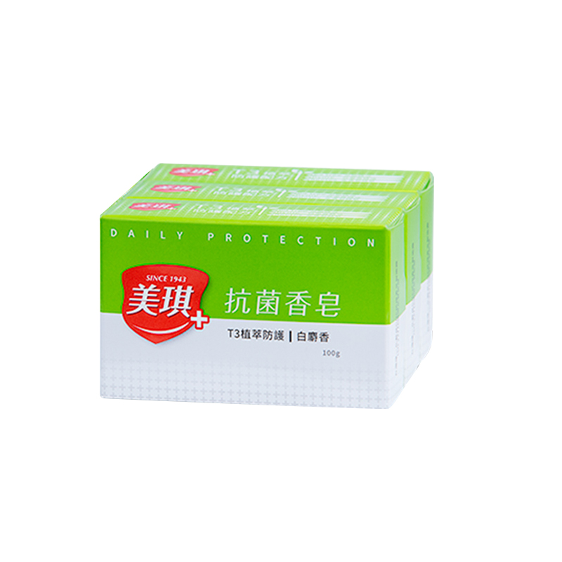 【美琪】抗菌香皂（3塊裝）-白麝香