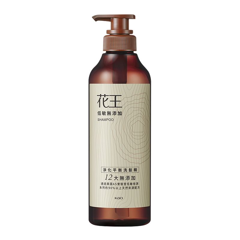 【花王】低敏無添加-淨化平衡洗髮精 500g