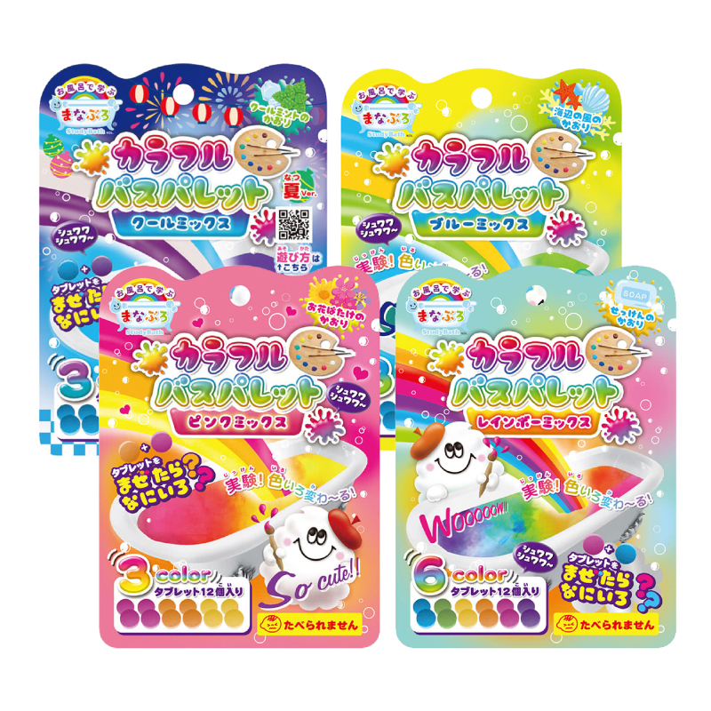 【日本NOL】趣味調色盤入浴錠 24g