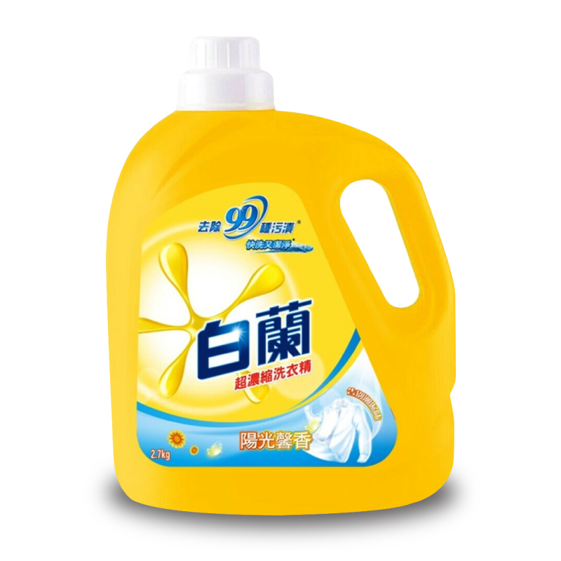 【白蘭】洗衣精2.7kg-陽光馨香
