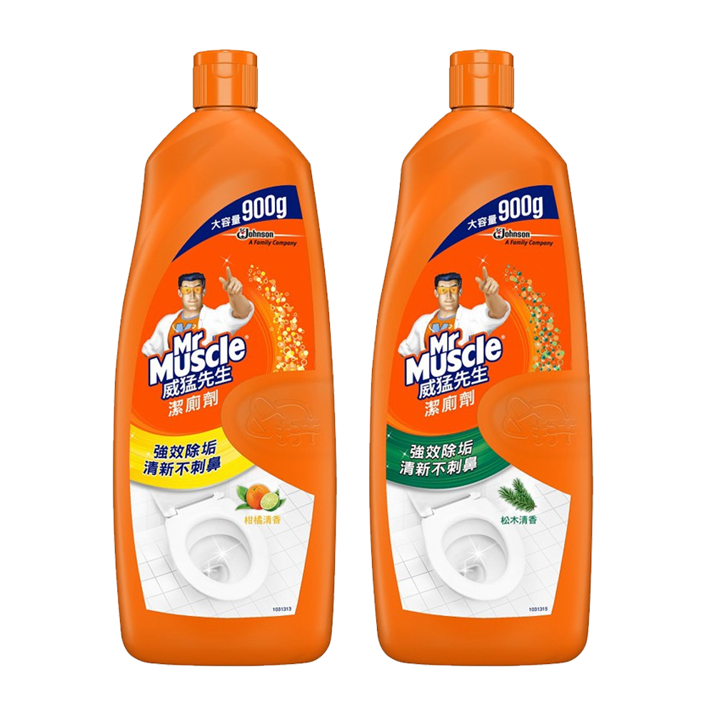【威猛先生】潔廁劑900g-柑橘清香/松木清香