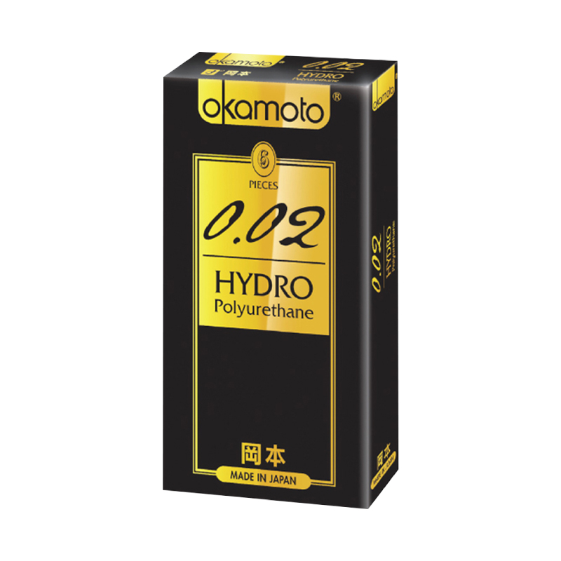 【okamoto 岡本】002 HYDRO水感勁薄保險套（6入）