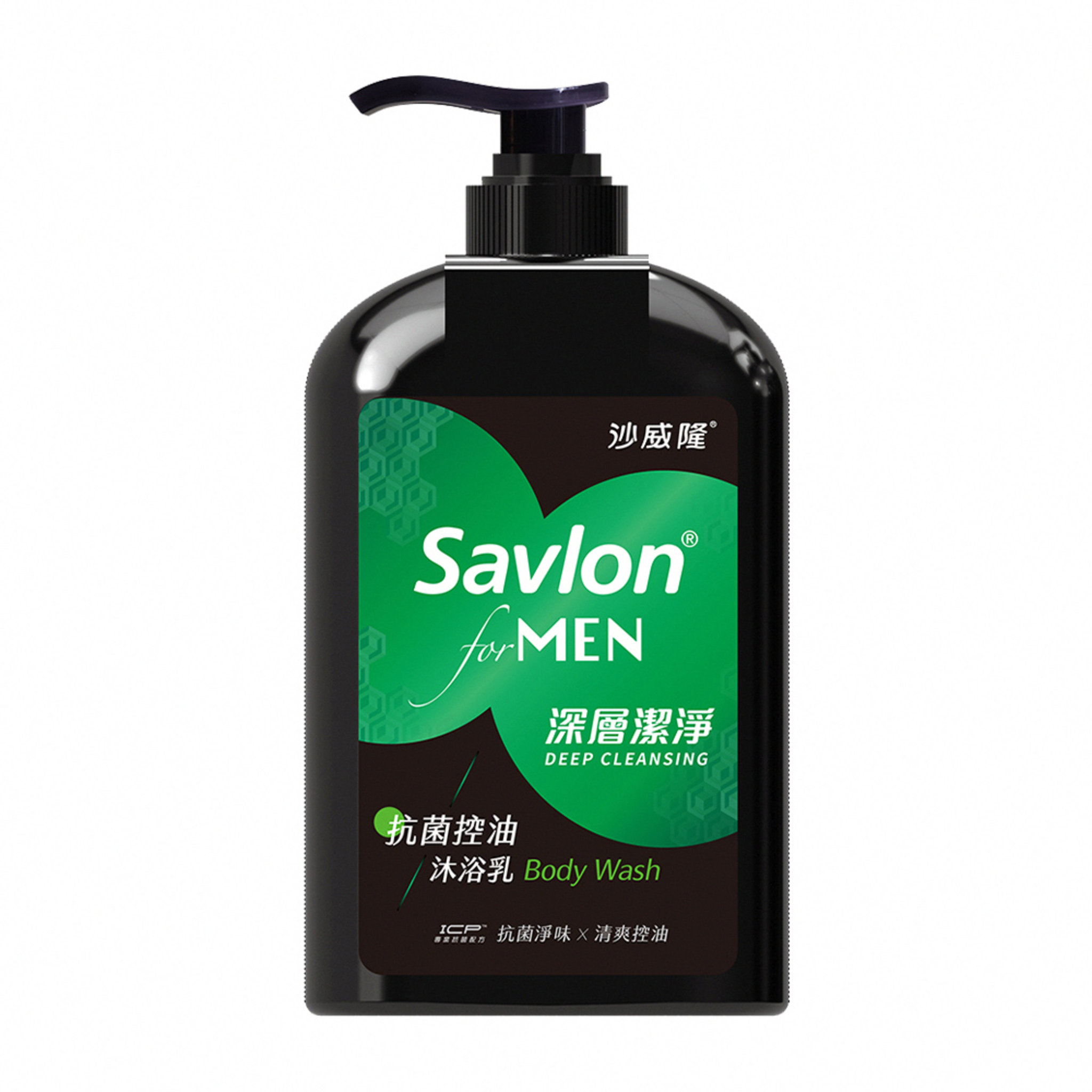 【Savlon沙威隆】男性抗菌沐浴乳670ml -深層潔淨