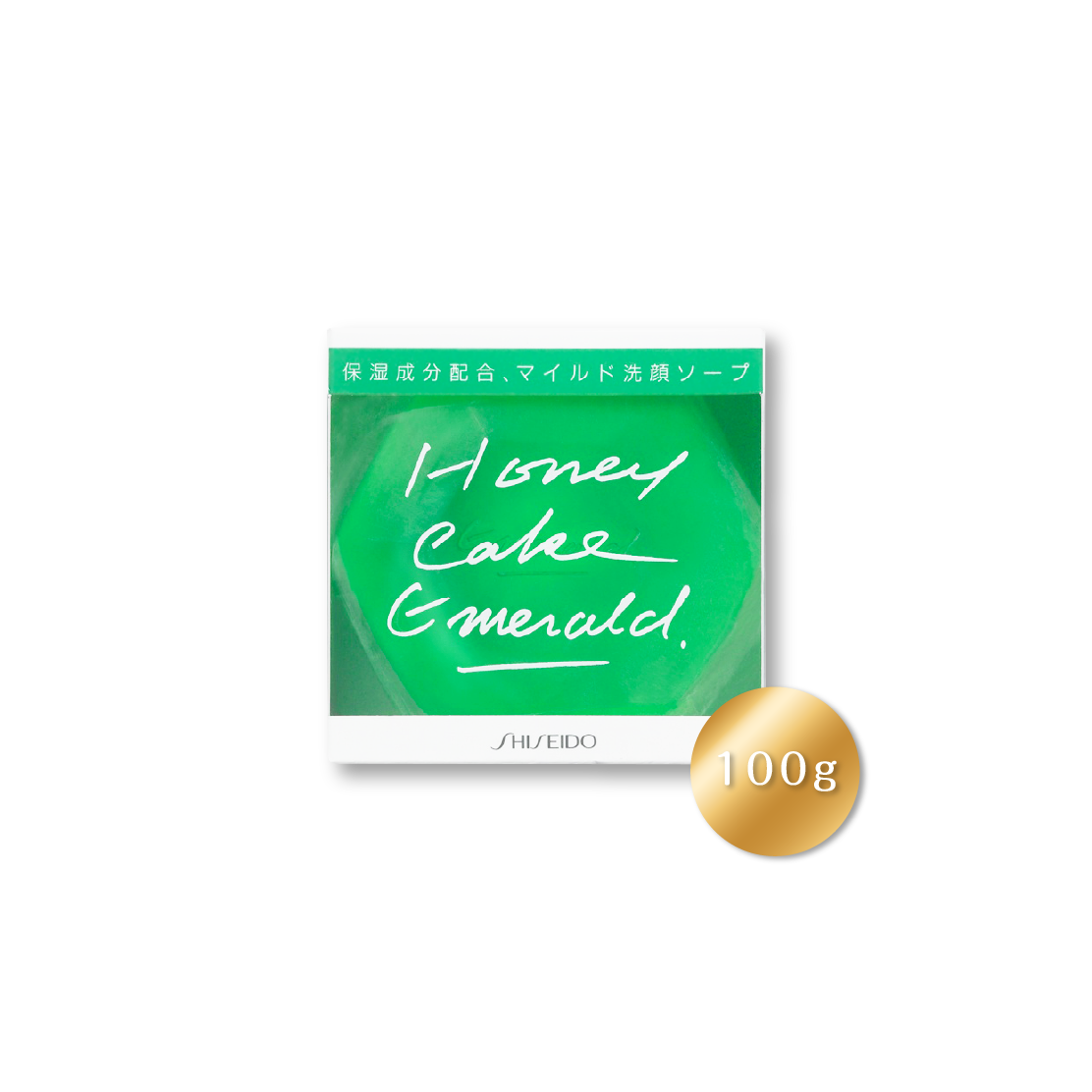 SHISEIDO資生堂 綠翡翠 翠綠蜂蜜香皂（日本輸入版）