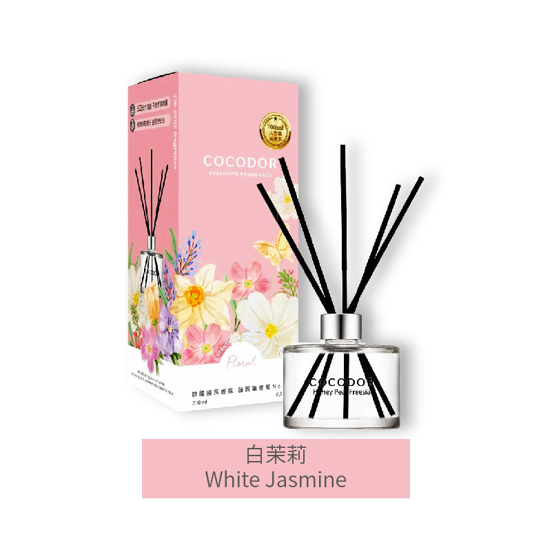 韓國【cocodor】經典擴香瓶200mL-白茉莉White Jamine