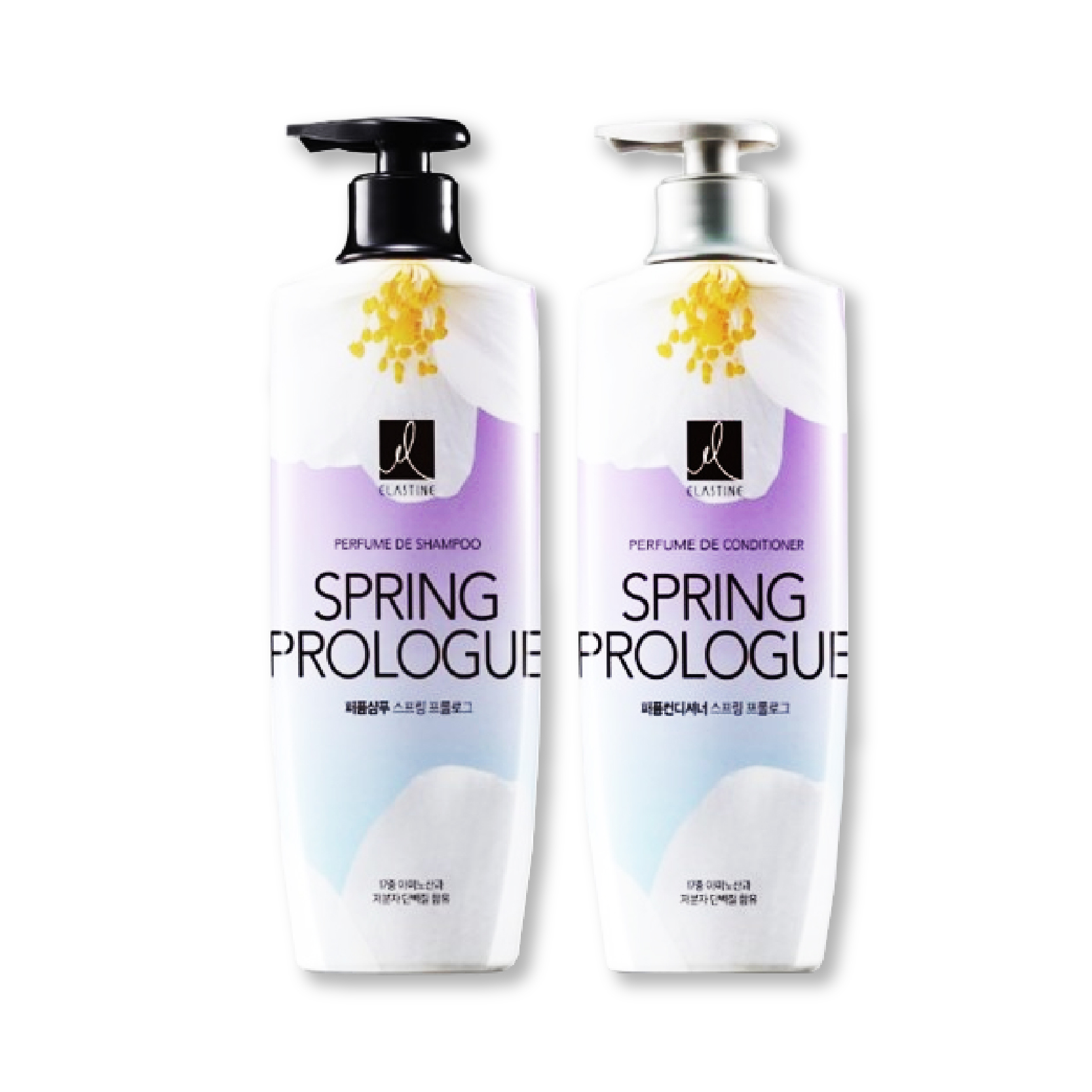 【Elastine伊絲婷】奢華香水洗髮精/潤髮乳600ml-春日戀曲