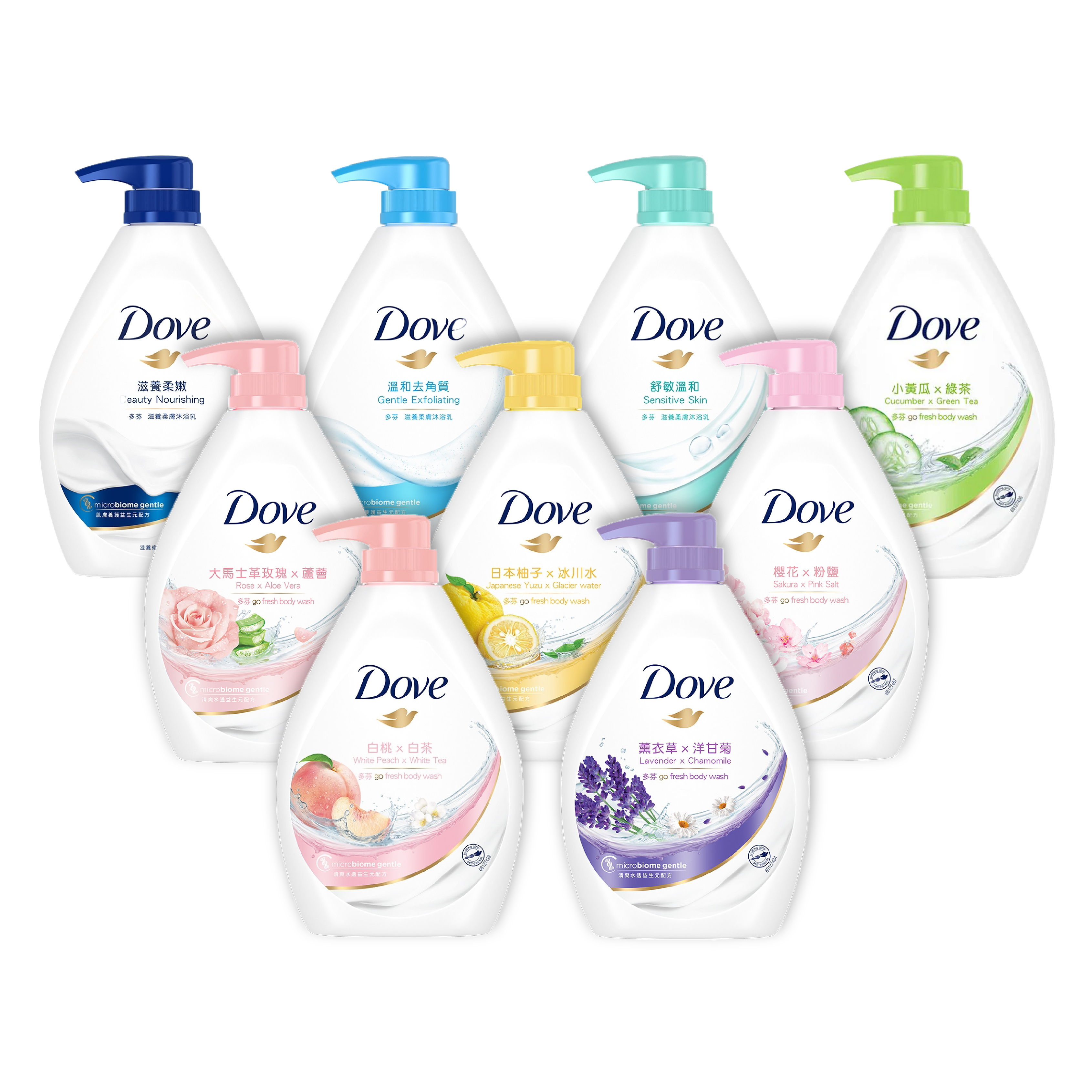 【Dove多芬】沐浴露 900g 多款任選