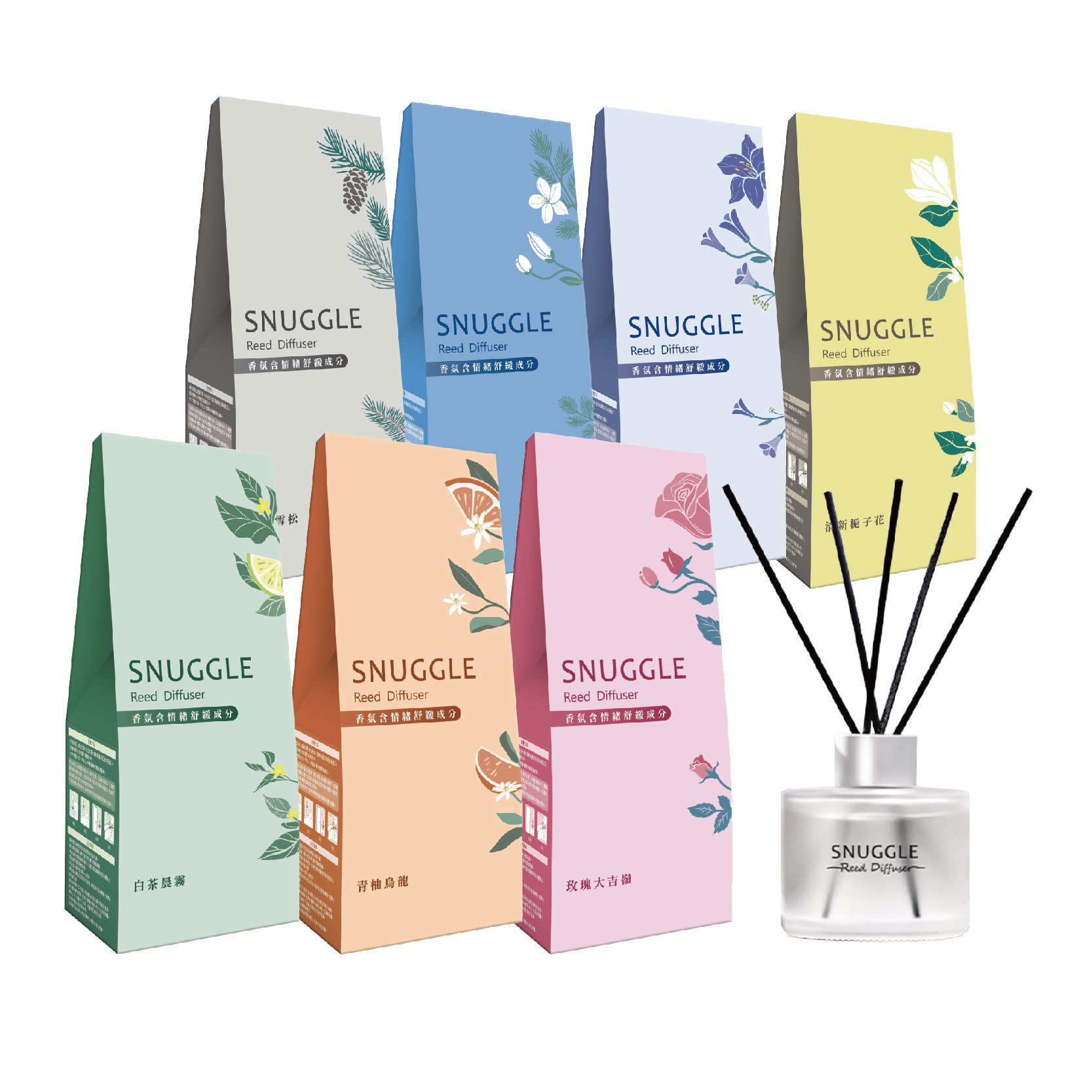 【熊寶貝】舒緩香氛室內擴香100ml